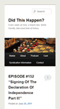 Mobile Screenshot of dth.mrgrant.com
